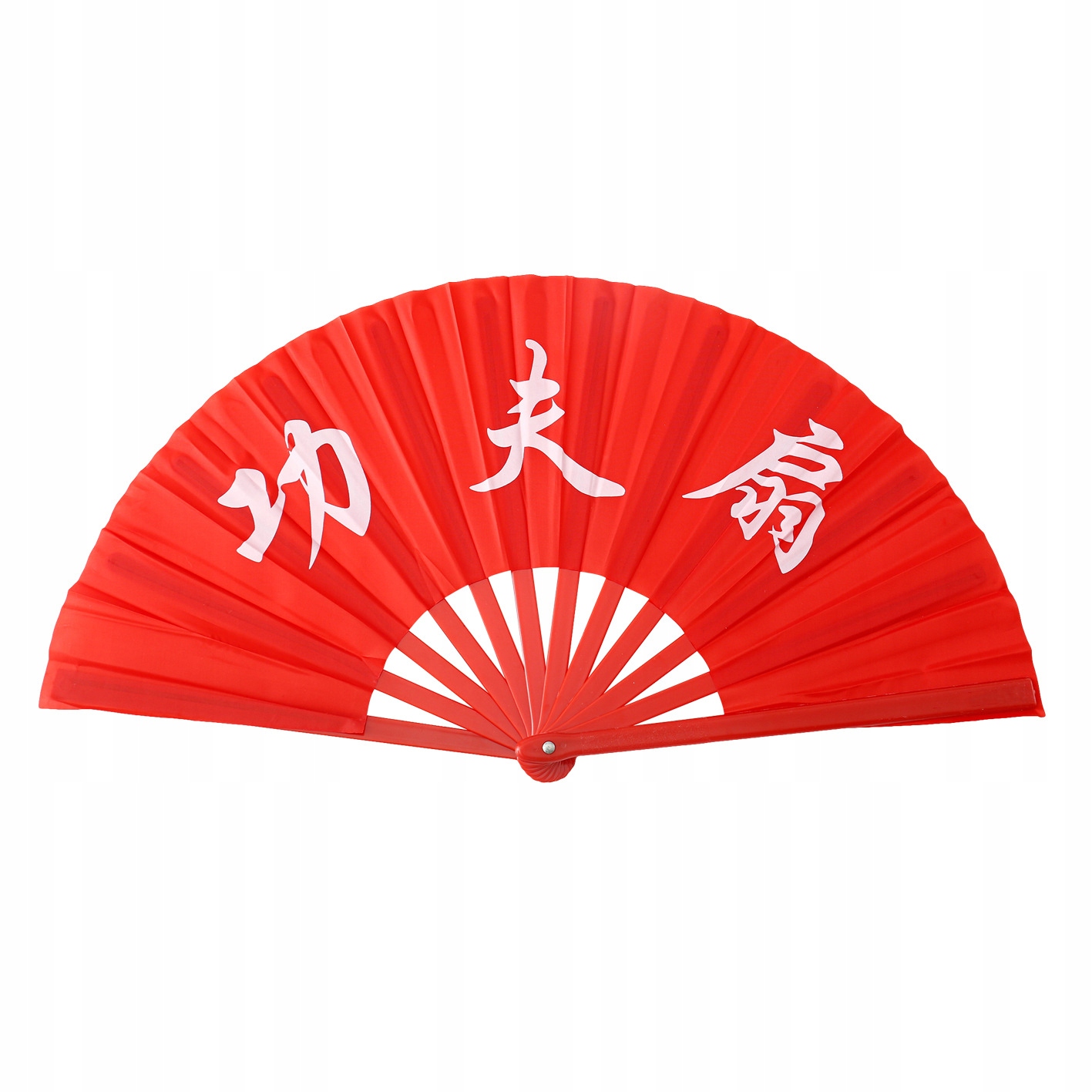 Kung Fu Fan Tai Chi Red Ring Fan Model 100