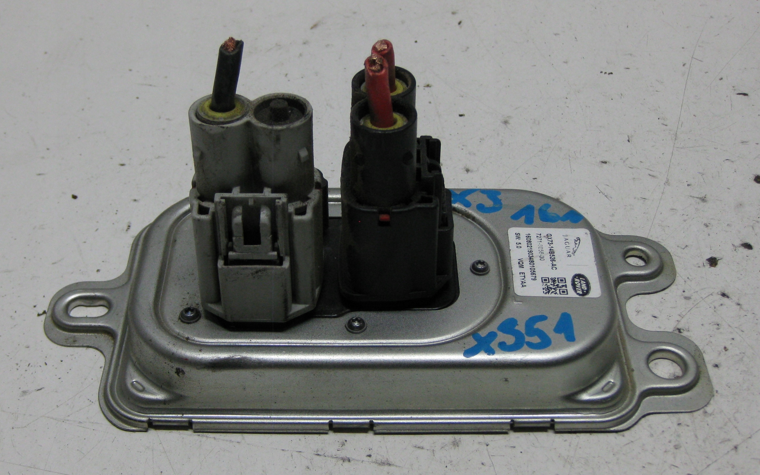 JAGUAR XJ X351 FL 3.0 D 16R voltage module GX73-14B526-AC