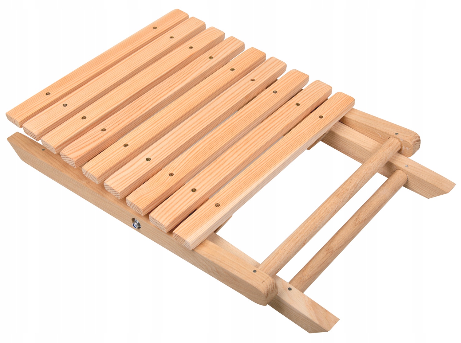 

Ryczka Stołek Składany Taboret Drewniany Krzesło