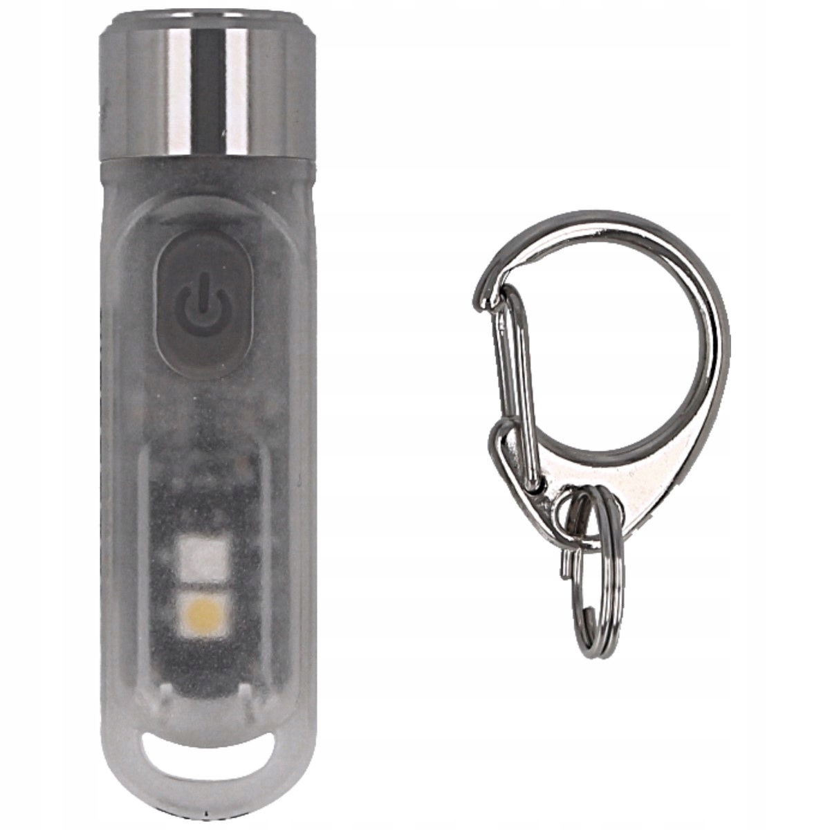 Latarka miniaturowa Nitecore Tiki Gitd Blue 300 lm Led Usb C, niebieska