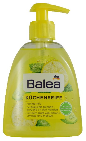 

Balea mydło Kuchenne Limette Melisse Usuwa zapachy