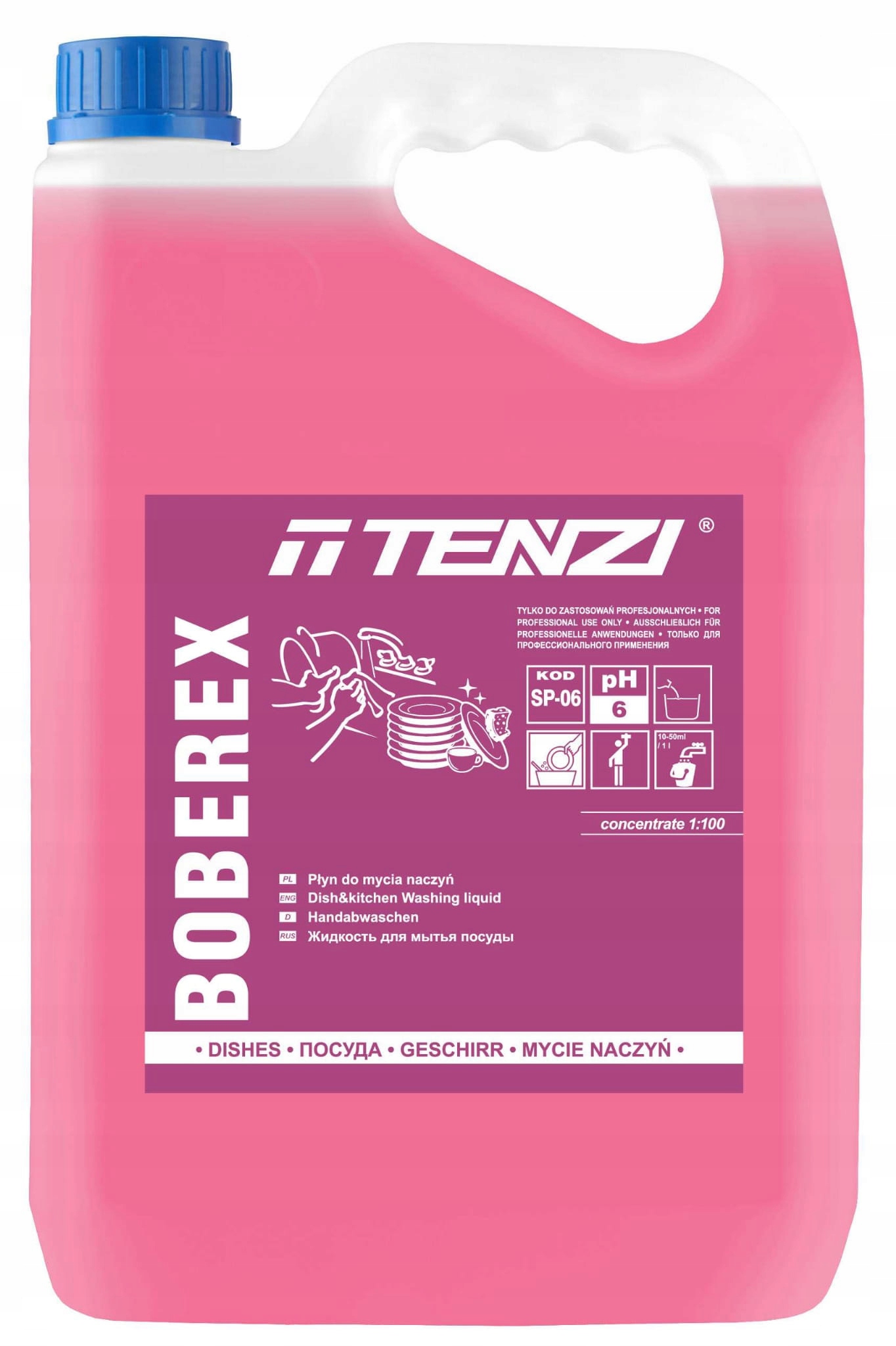 

Tenzi Boberex Płyn Do Mycia Naczyń 5L