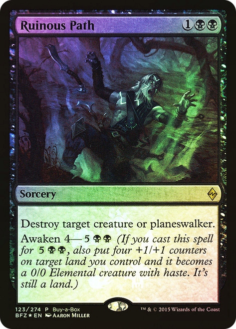 Ruinous Path BaB Magic