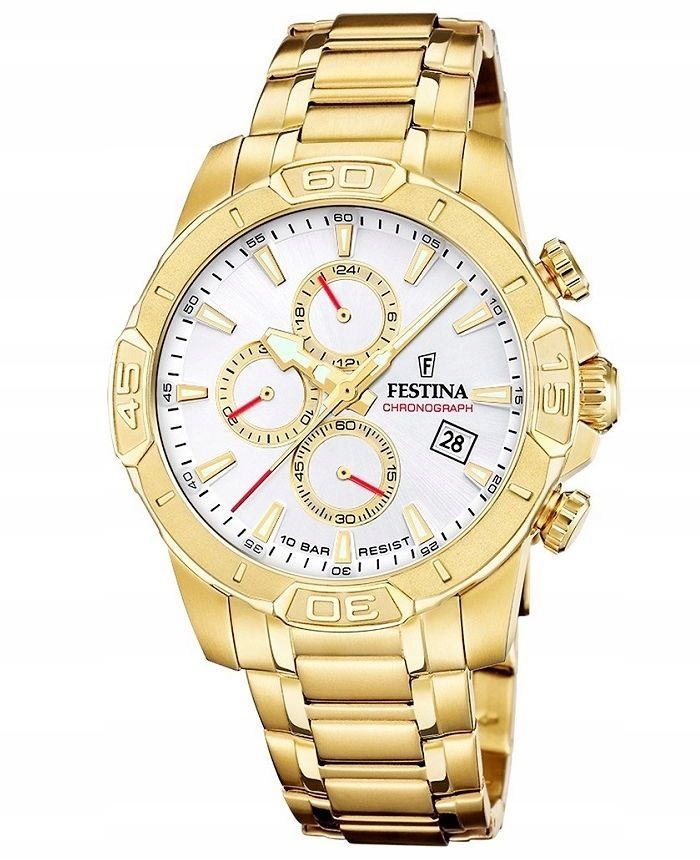 Pánské Hodinky Festina Timeless Chrono F20705/1 45,00 mm 10ATM