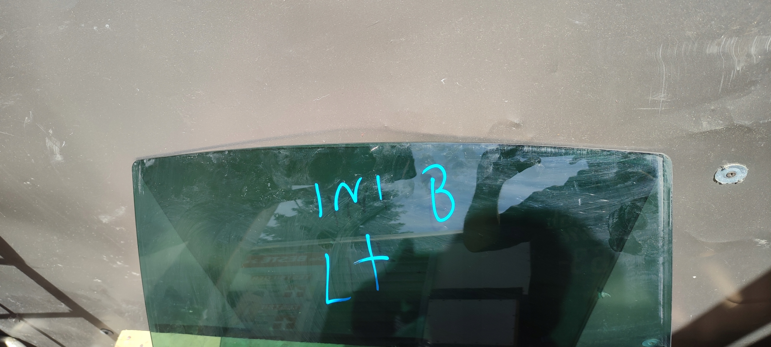 window door left rear part left rear opel insignia B 2018