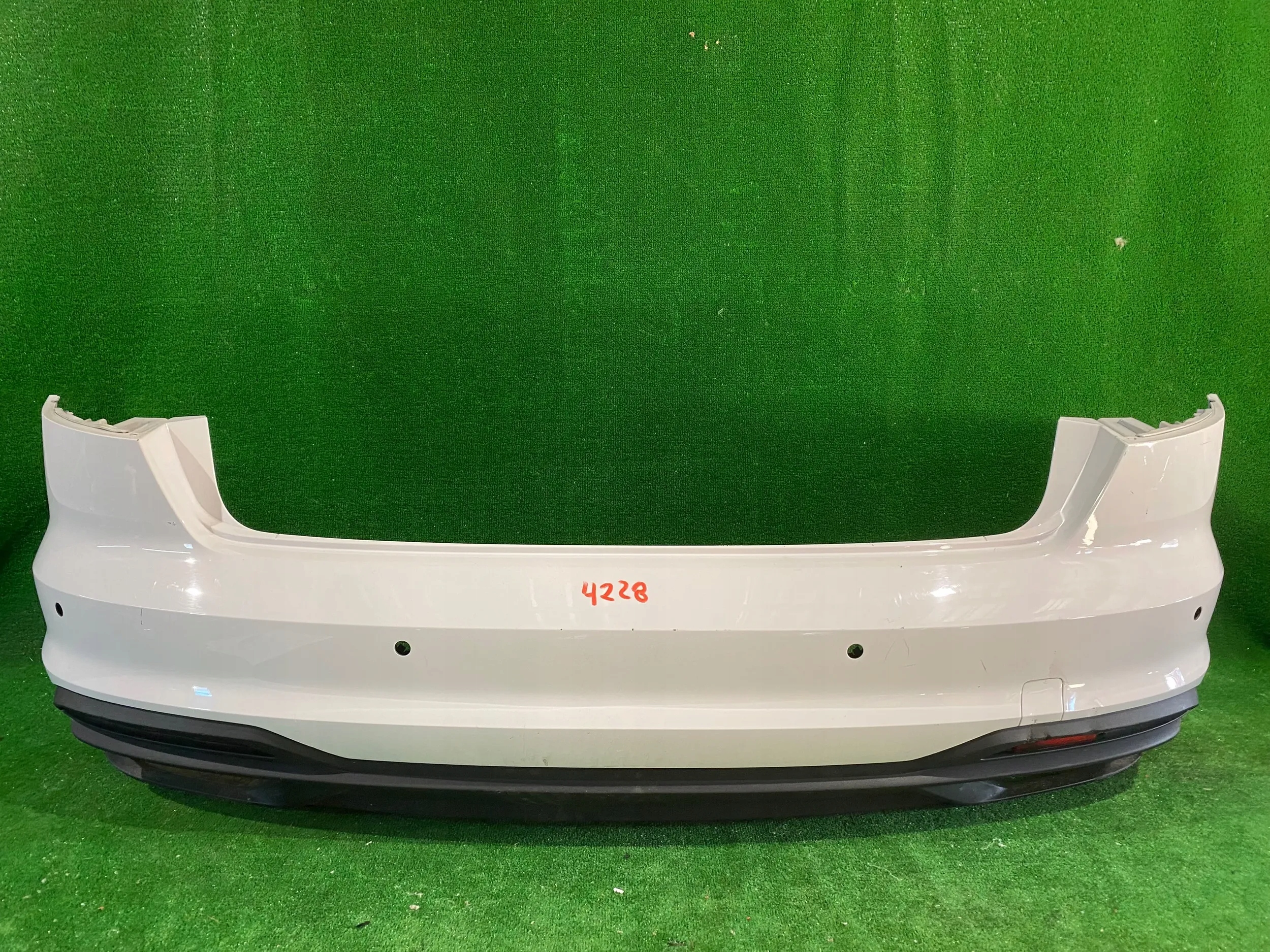 bumper rear rear part AUDI A4 B9 sedan LIFT