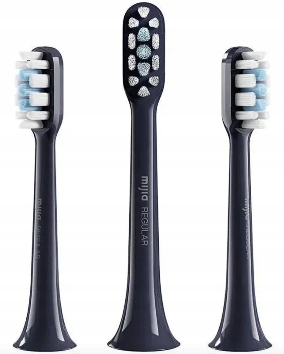 Xiaomi Mijia 3x końcówka do szczoteczki sonicznej Xiaomi T301/T302 czarne