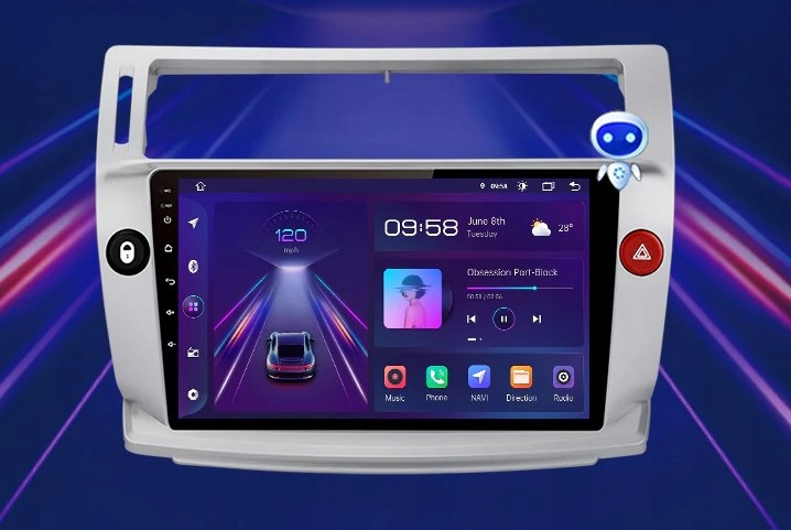 Radio Android 12 GPS CITROEN C4 PL WiFi 2/32 Kod producenta 1445