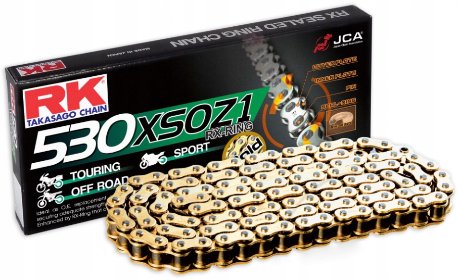 Řetězová sada Rk Kawasaki Z 500 79-80 Nová