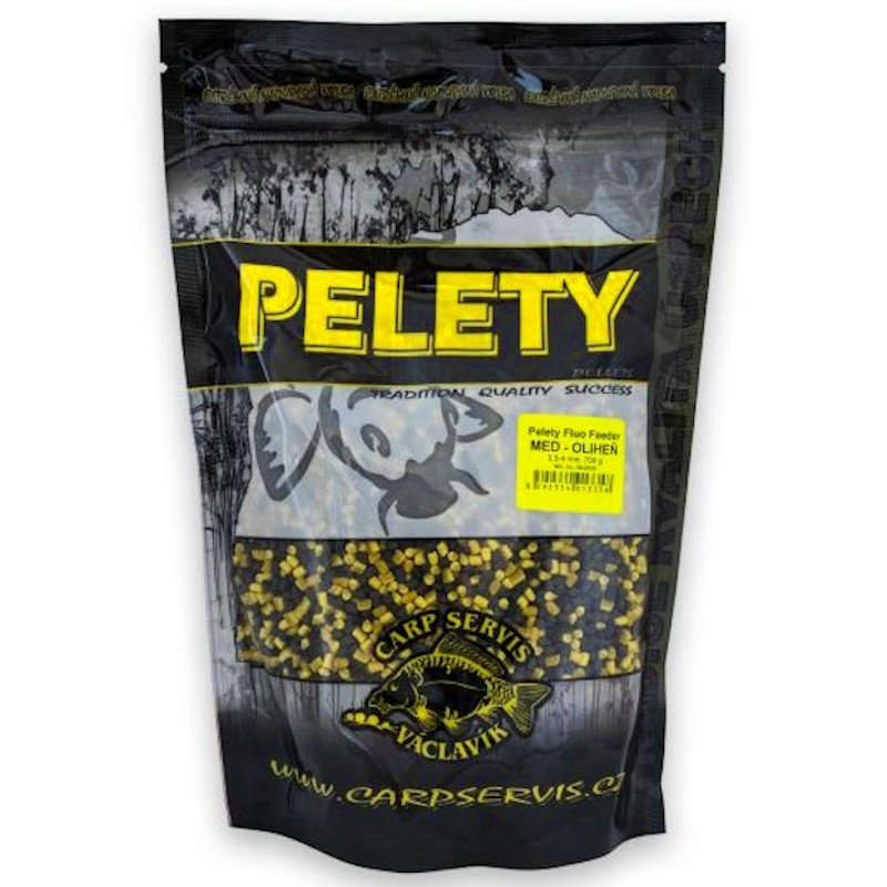 Pellet CarpServis Vaclavik Fluo Method Feeder Miód-Kałamarnica 3.5-4mm 700g