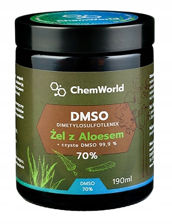 Chemworld Żel Dmso 70% Z Aloesem -190ml