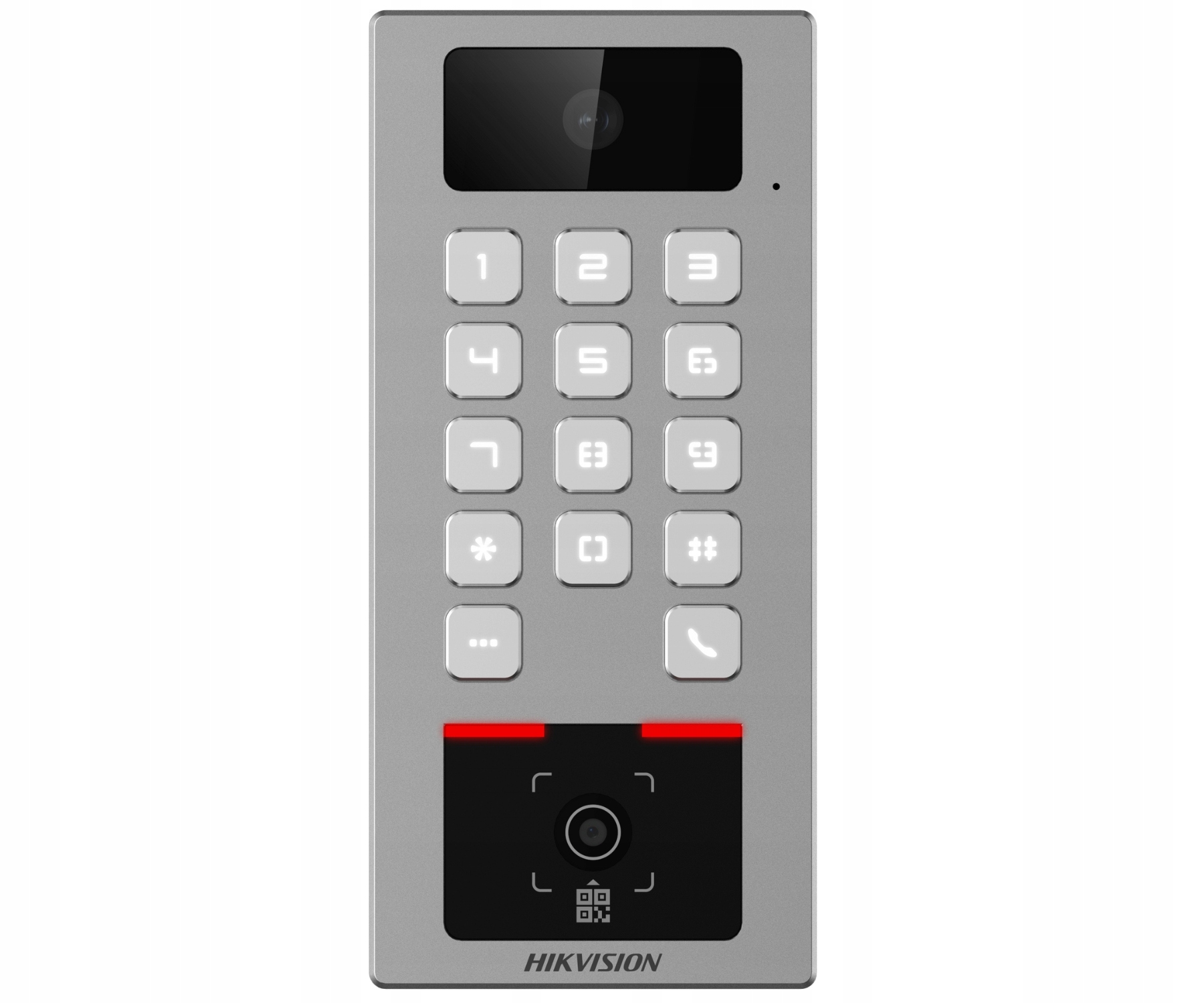 Kontroler dostępu Hikvision DS-K1T502DBWX-CQR w czerni