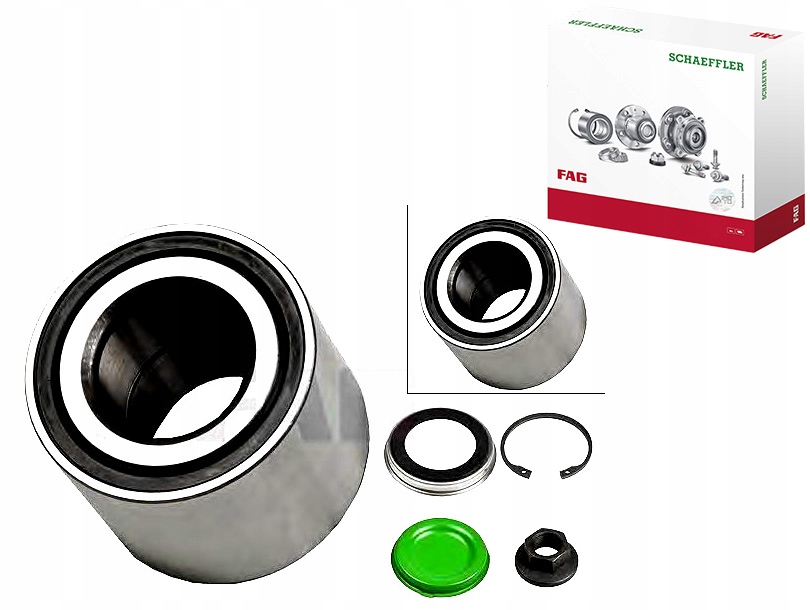 Ložisko Kola Opel Zadní Corsa C Fag Asistent Kolize #34