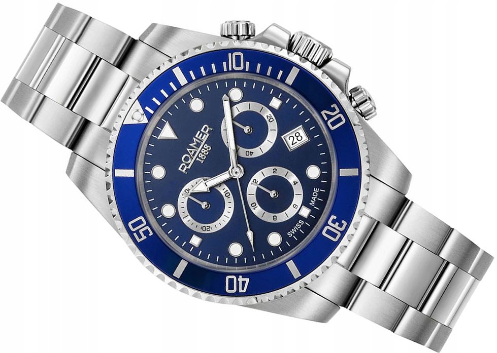 Nové Pánské Hodinky Roamer Deep Sea Diver Chrono