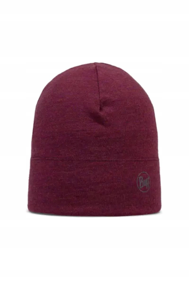 Buff Czapka Merino Midweight Beanie Melange Tibetan Red uni