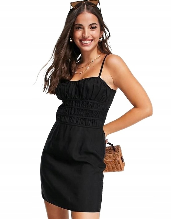 D32750 Y06 MINI SUKIENKA NA RAMIĄCZKACH__S