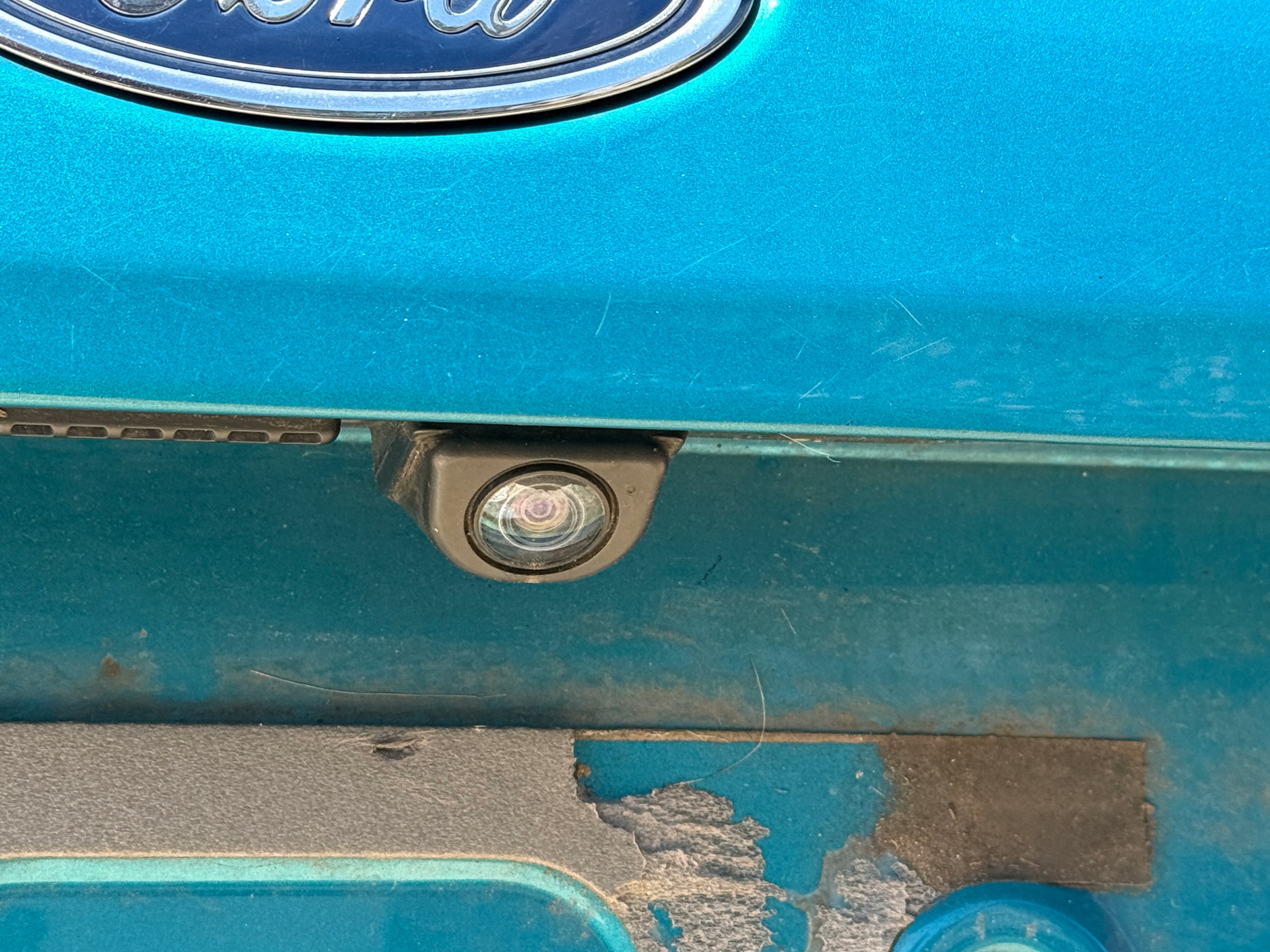 FORD FIESTA MK8 2017-2023 boot door BLUE WAVE original