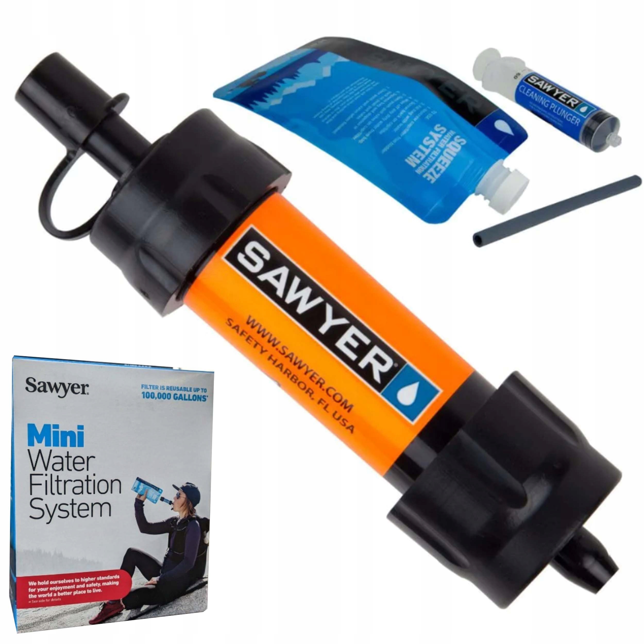Sawyer Filtr do wody Mini SP103 Orange