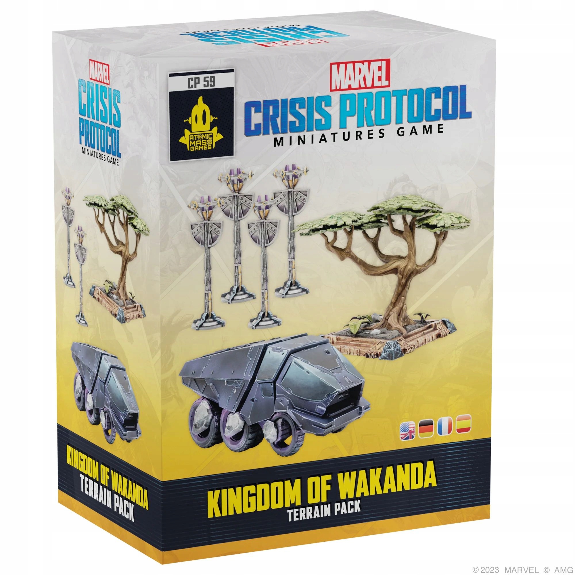 Marvel: Crisis Protocol Kingdom of Wakanda Terrain Pack