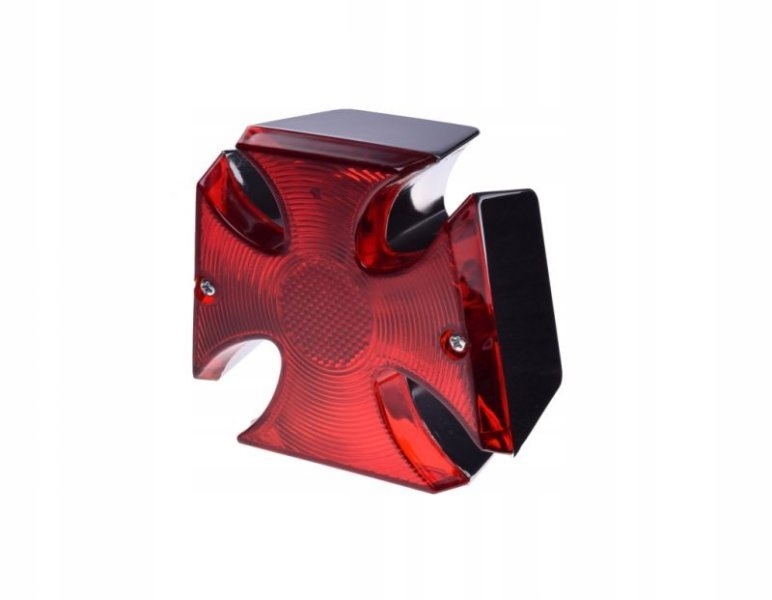 LAMPA TYŁ KRZYŻ METALOWA CHROM CUSTOM CHOPPER