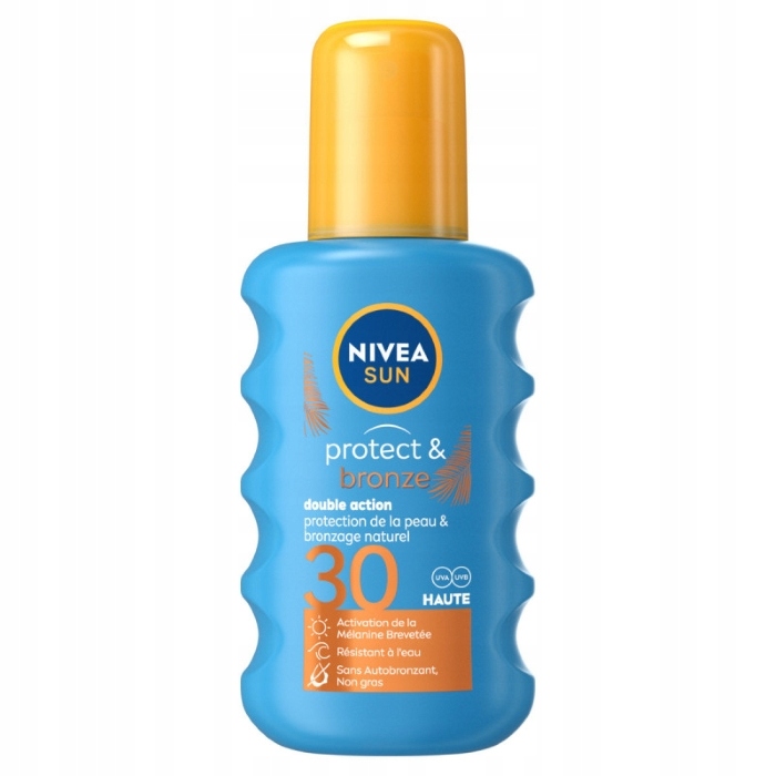 Sprej na opalování Nivea Sun 30 Spf 200 ml