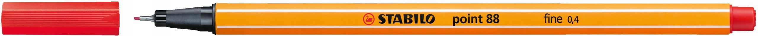 

Cienkopis Stabilo point 88/40 czerwony