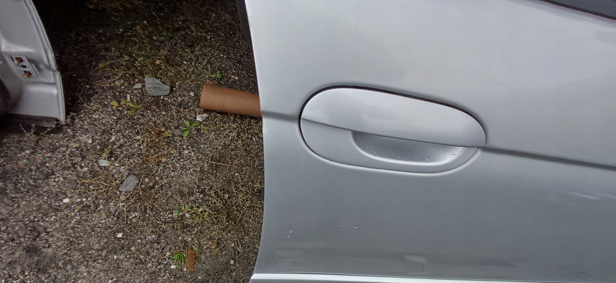 BMW 5 E39 door right front TITANSILBER