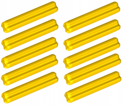 

Lego Technic Ośka 3 Żółty (4519/6130007) 10 szt