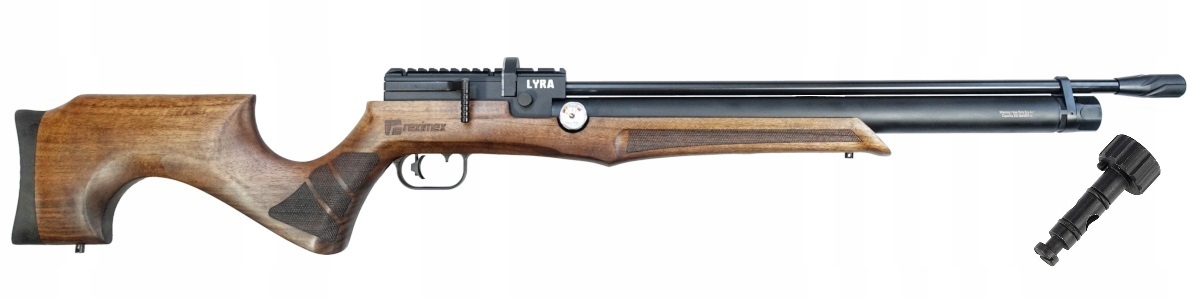 Wiatrówka Pcp Reximex Lyra Rg 5,5 mm z regulatorem ciśnienia +zawrór Tuning