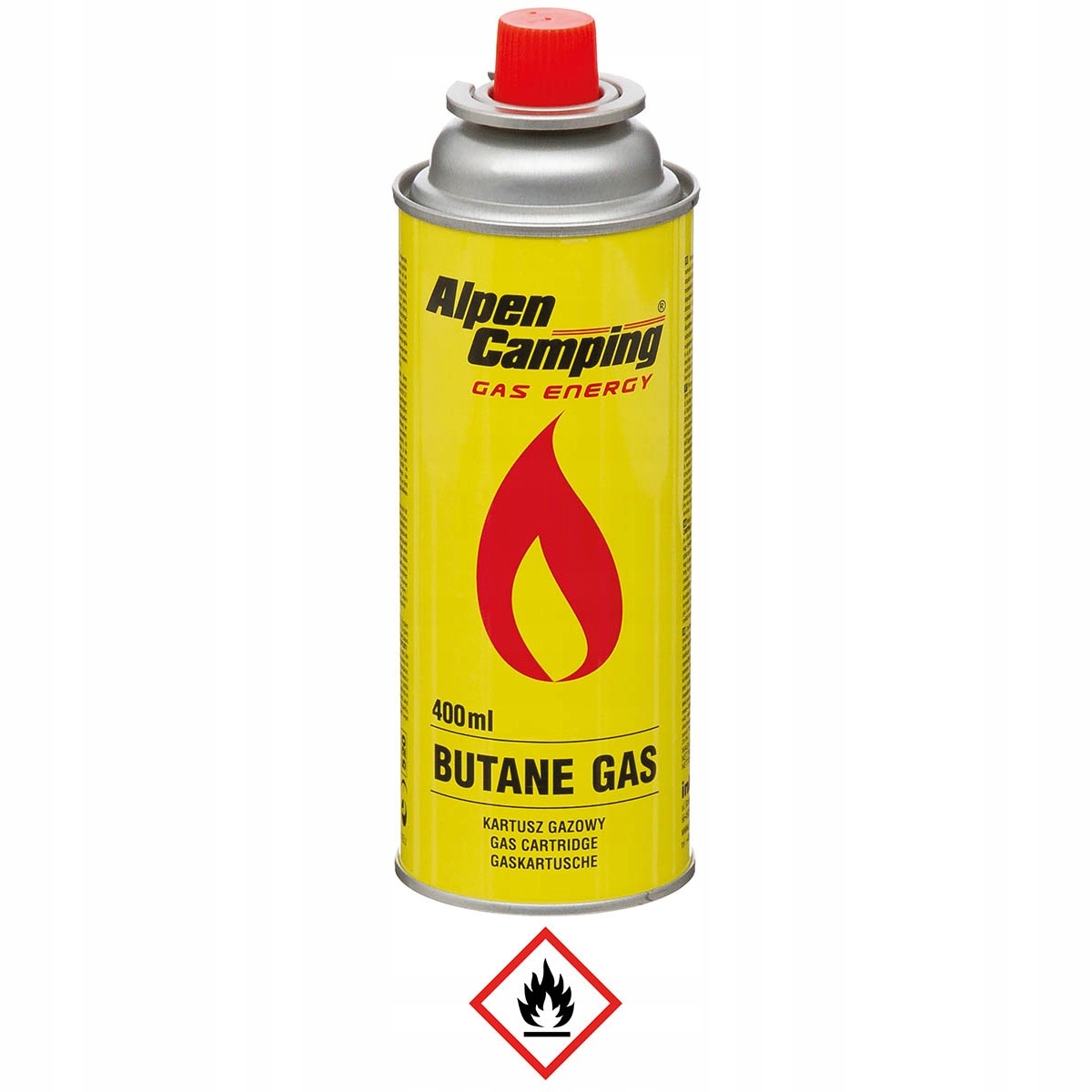 Kartusz Gazowy Alpen Camping 400ML