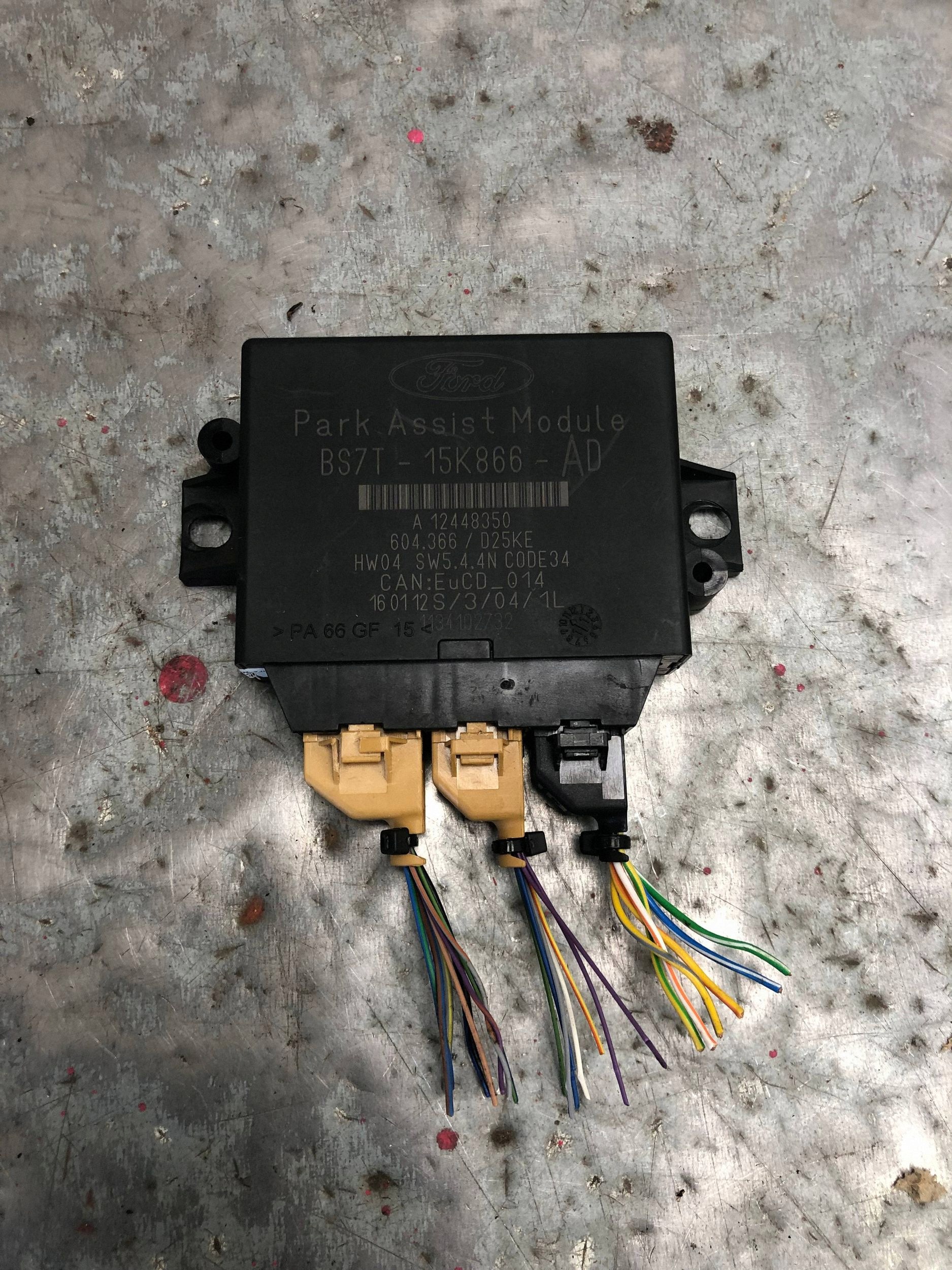module control unit PDC FORD MONDEO MK4 BS7T-15K866-AD
