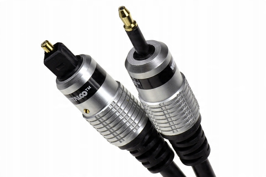 

Kabel Przewód Optyczny Toslink/3,5mm Vitalco 1m