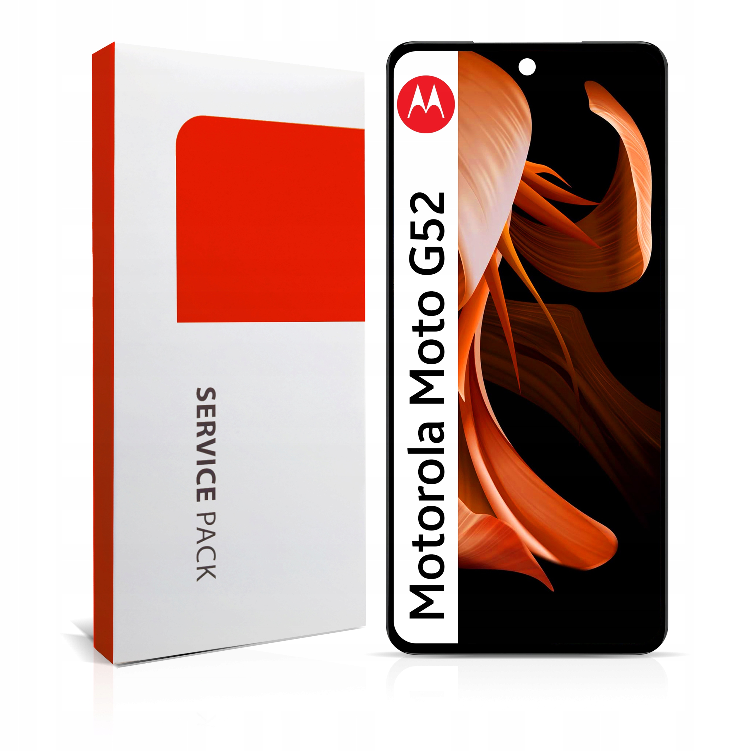 Originální Zila pro Motorola Moto G52 LCD Displej Digitizer Dotyk Rámeček