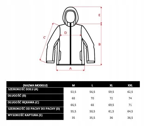Męski softshell NOXON Kod producenta HI-TEC