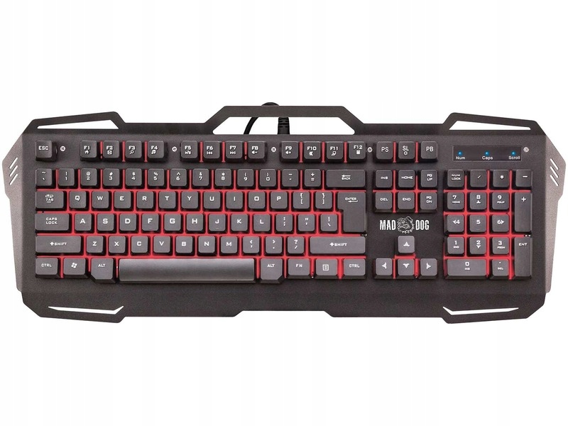 Membránová klávesnice GK500 Gameingová s podsvícením