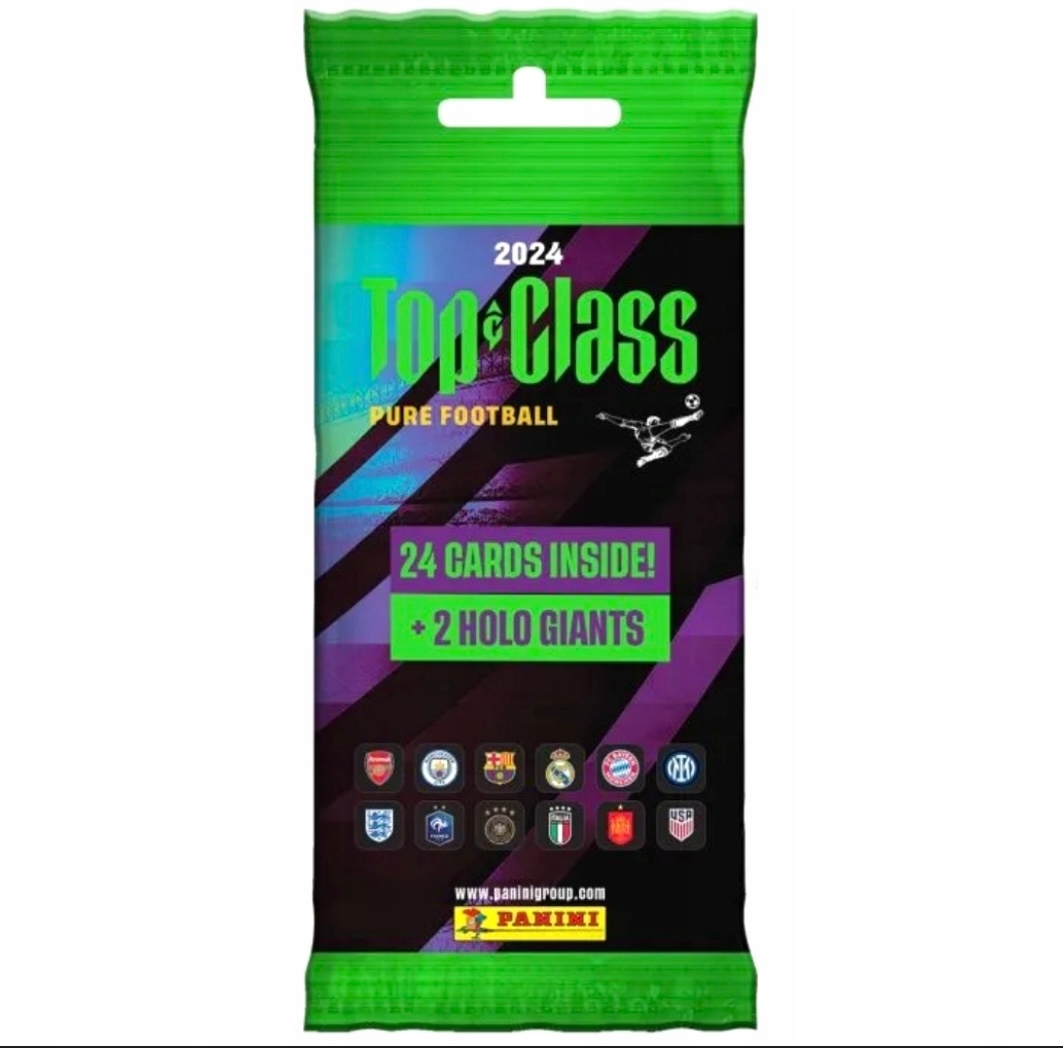 Top Class 2024 Fat Pack Saszetka Karty 24 + 2 HOLO GIANT