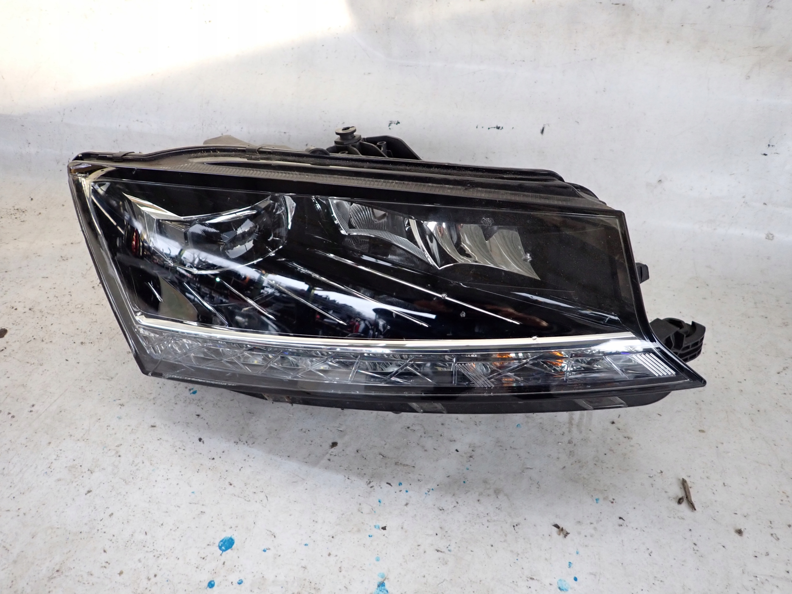 SKODA FABIA III LIFT 18- light right PRZO FULL LED