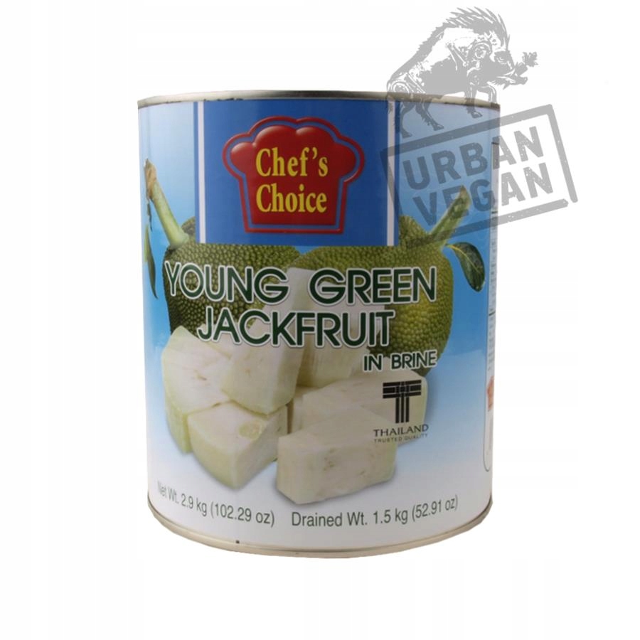

Młody chlebowiec jackfruit w zalewie 2.9kg Chef's