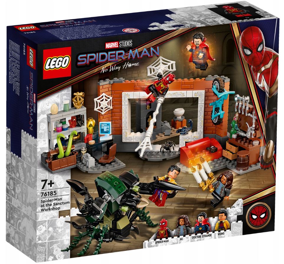 

Lego Heroes 76185 SpiderMan w warsztacie w Sanctum
