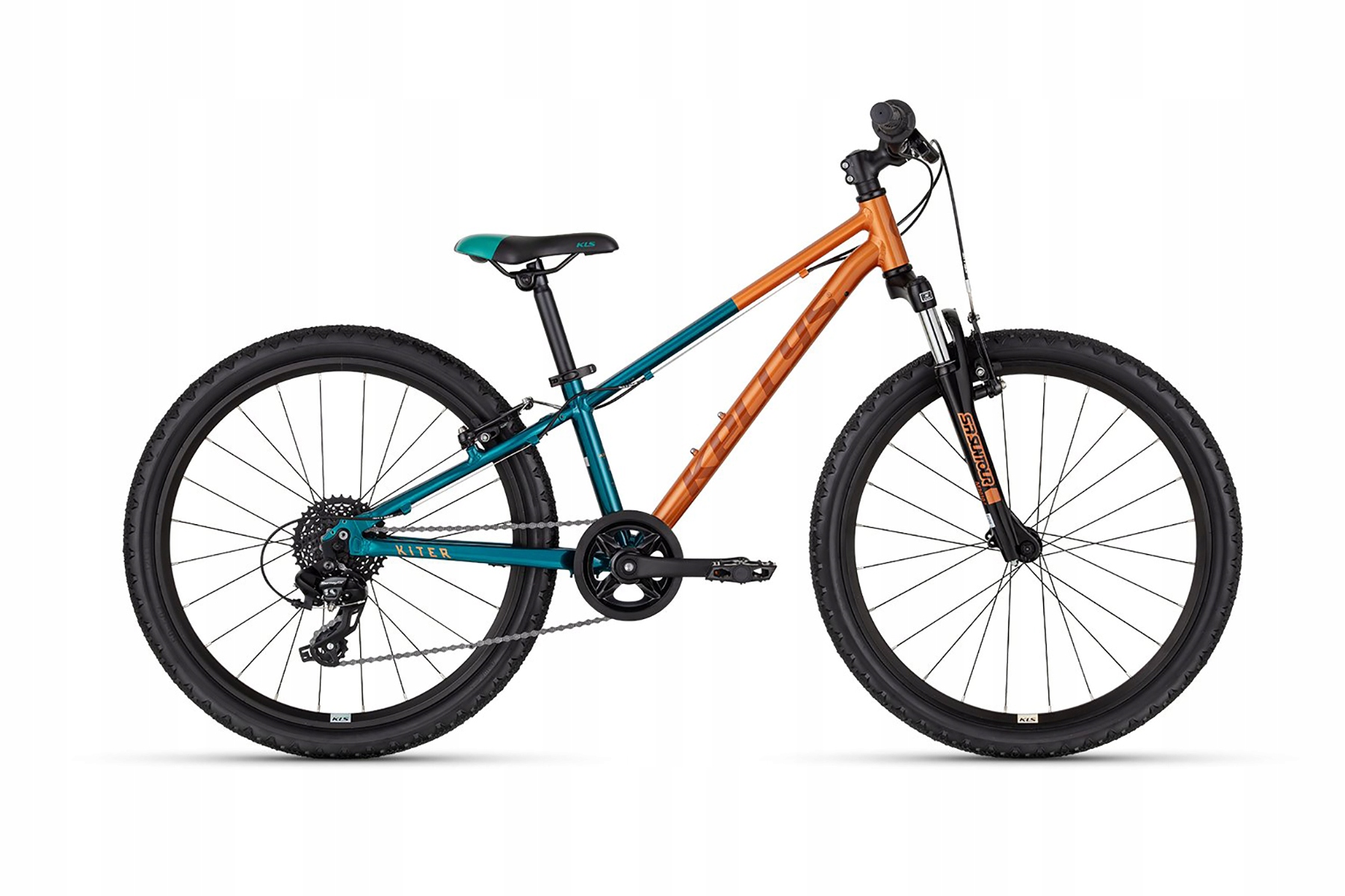 Rower górski Kellys Kiter 50 Pomarańczowy 24" roz. UNI/11"