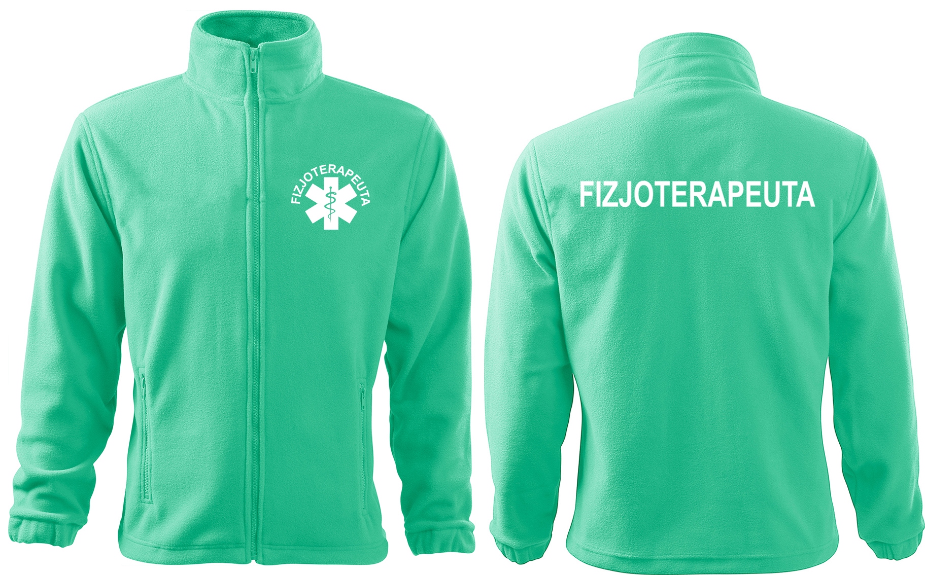 

Polar medyczny Haft Fizjoterapeuta męski M mięta