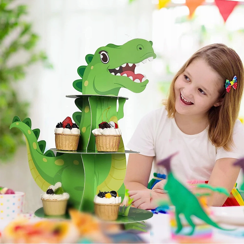 PAPIEROWA PATERA NA BABECZKI CIASTKA DINOZAUR Marka inna marka