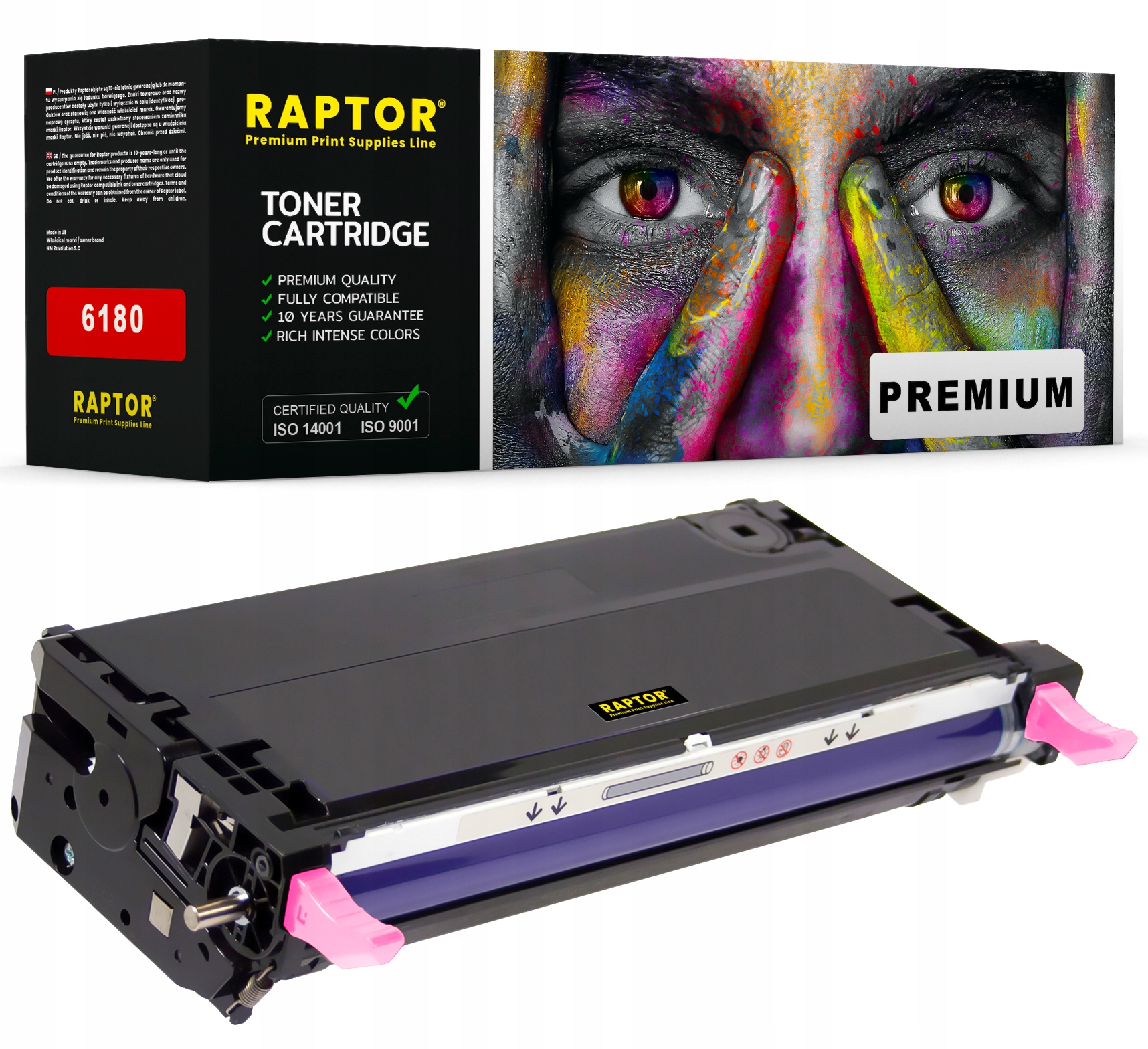 Toner Pro Xerox Phaser 6180 Mfp 6180 N Červený