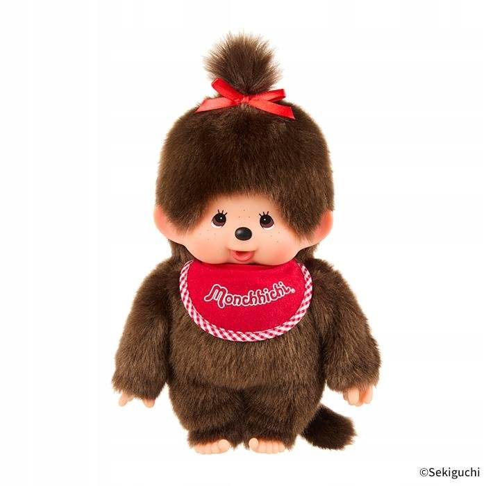 Monchhichi Soft Toy M Size – Girl (Sekiguchi) 26cm