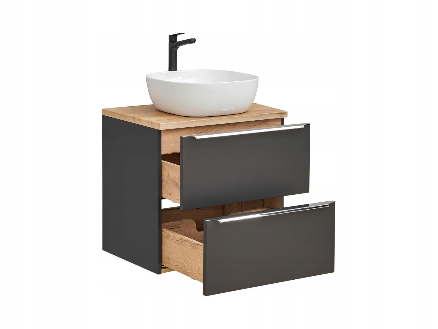 SZAFKA Z UMYWALKĄ I BLATEM 60 CM CAPRI COSMOS Szerokość mebla 60 cm