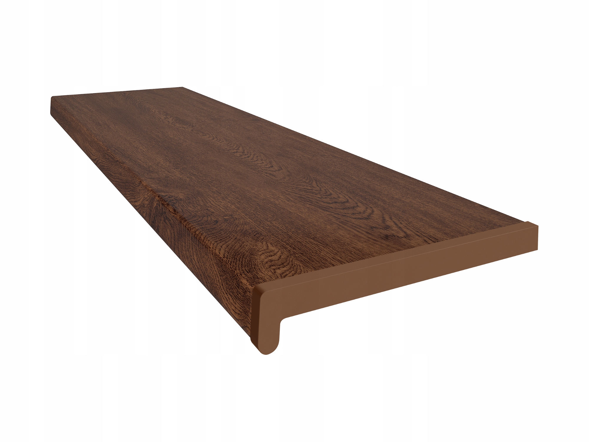 Pvc vnitřní parapet Vilo 25 cm 1,5 m Komorový Snadná Montáž Ořech Okno