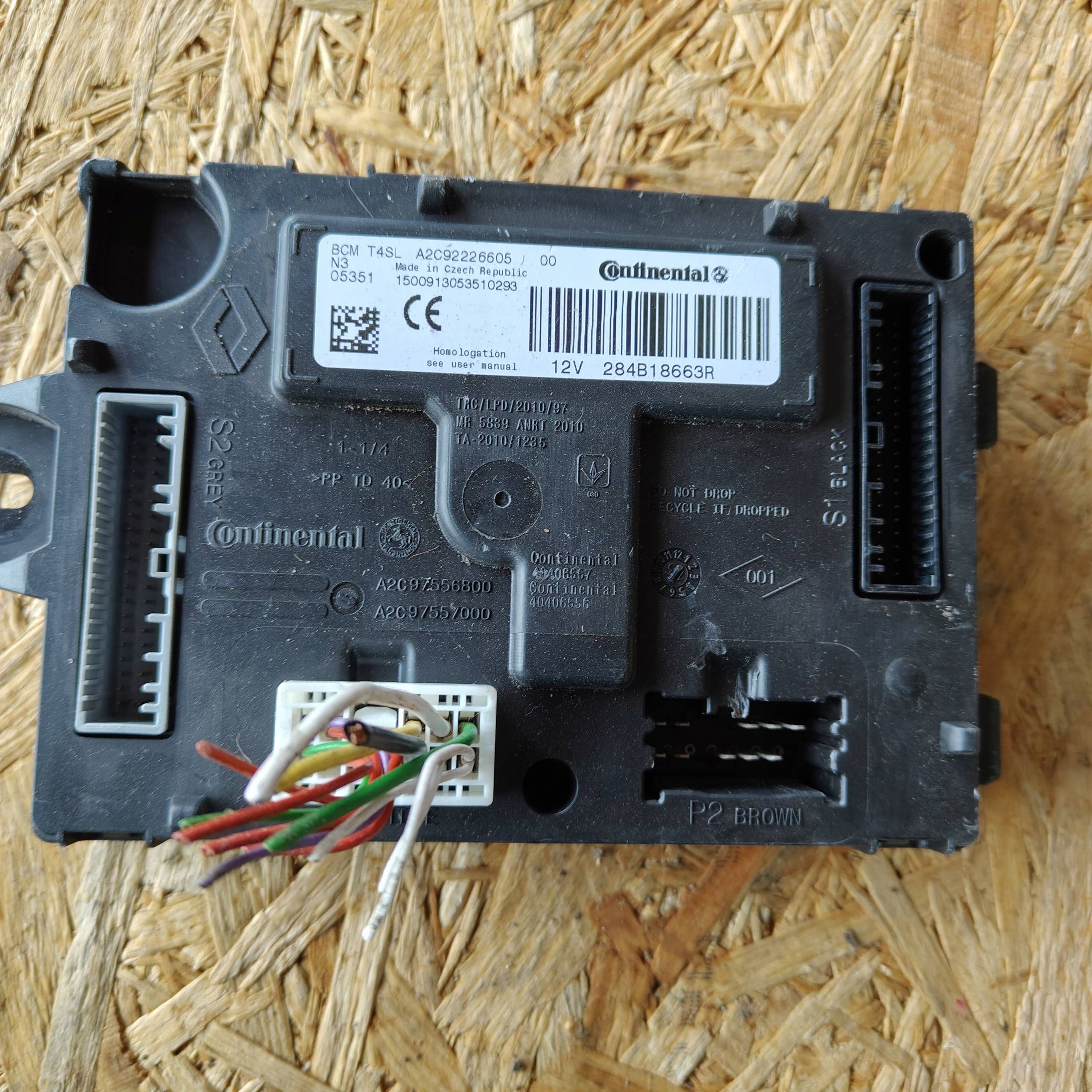 Bedienteil BCM Dacia Sandero A2C92226605