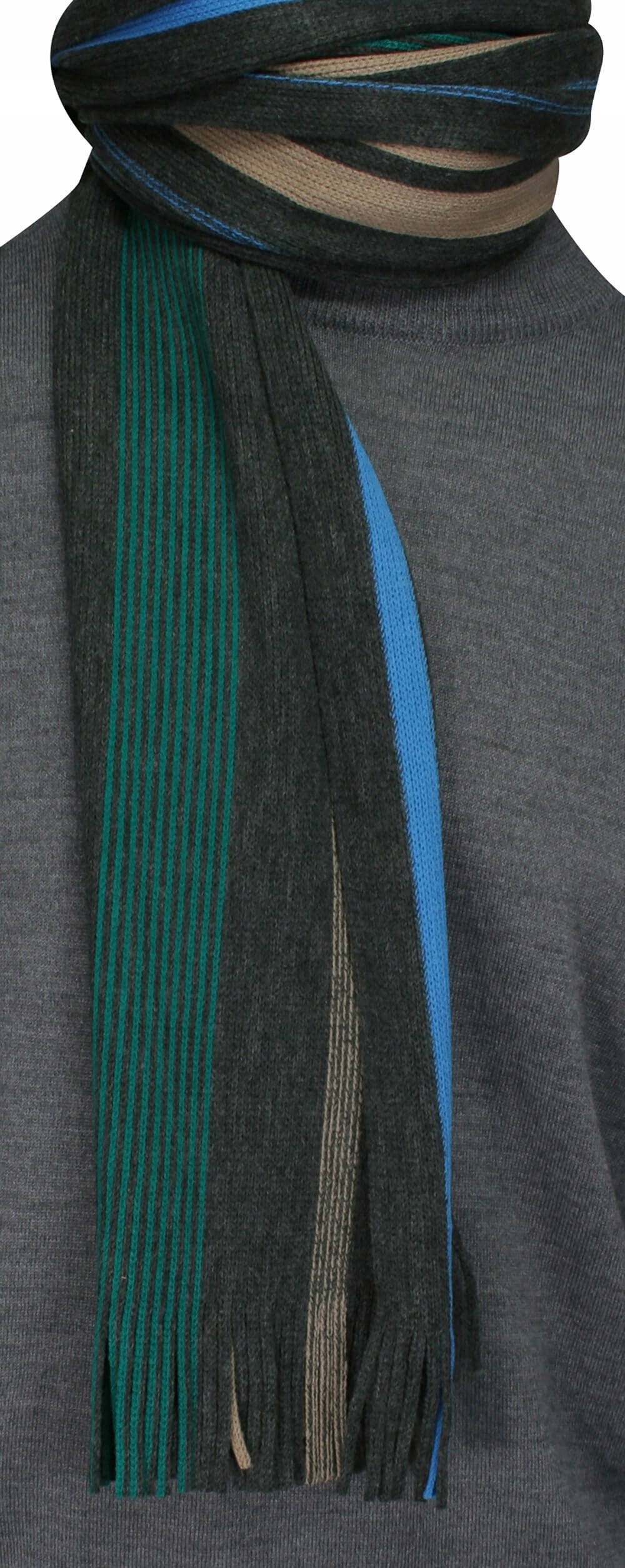 Jesienno-Zimowy Szalik Dziergany V.Fraas Marka inna