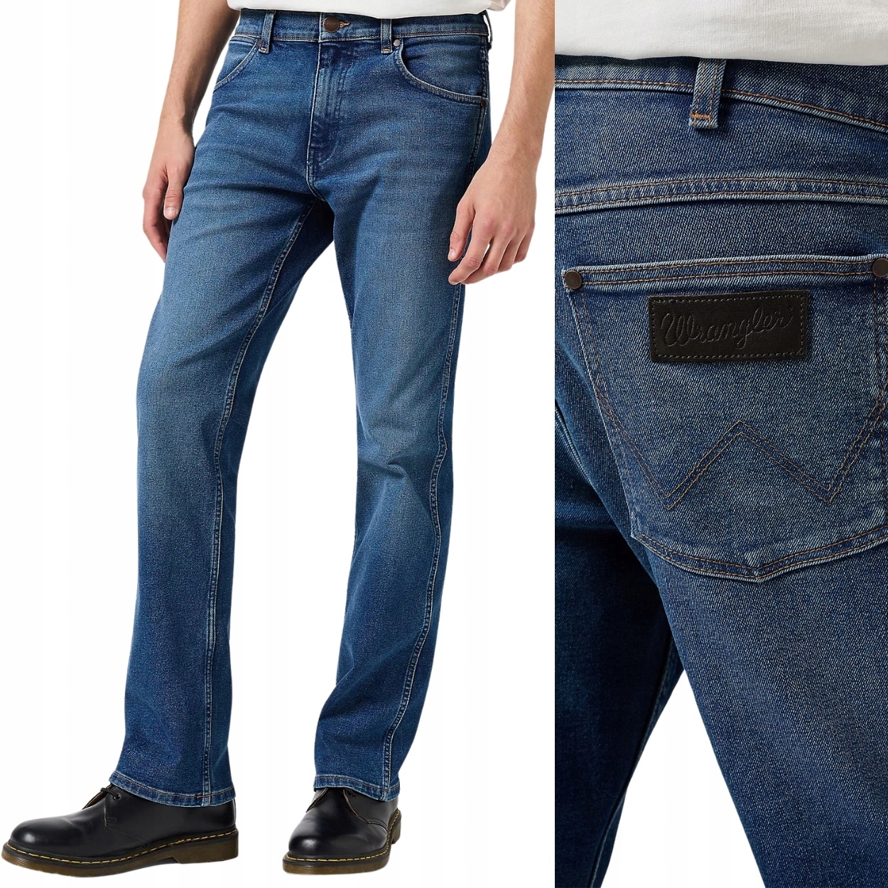 Wrangler Horizon bootcut 365 Cool rozšířené džínové kalhoty W40 L34