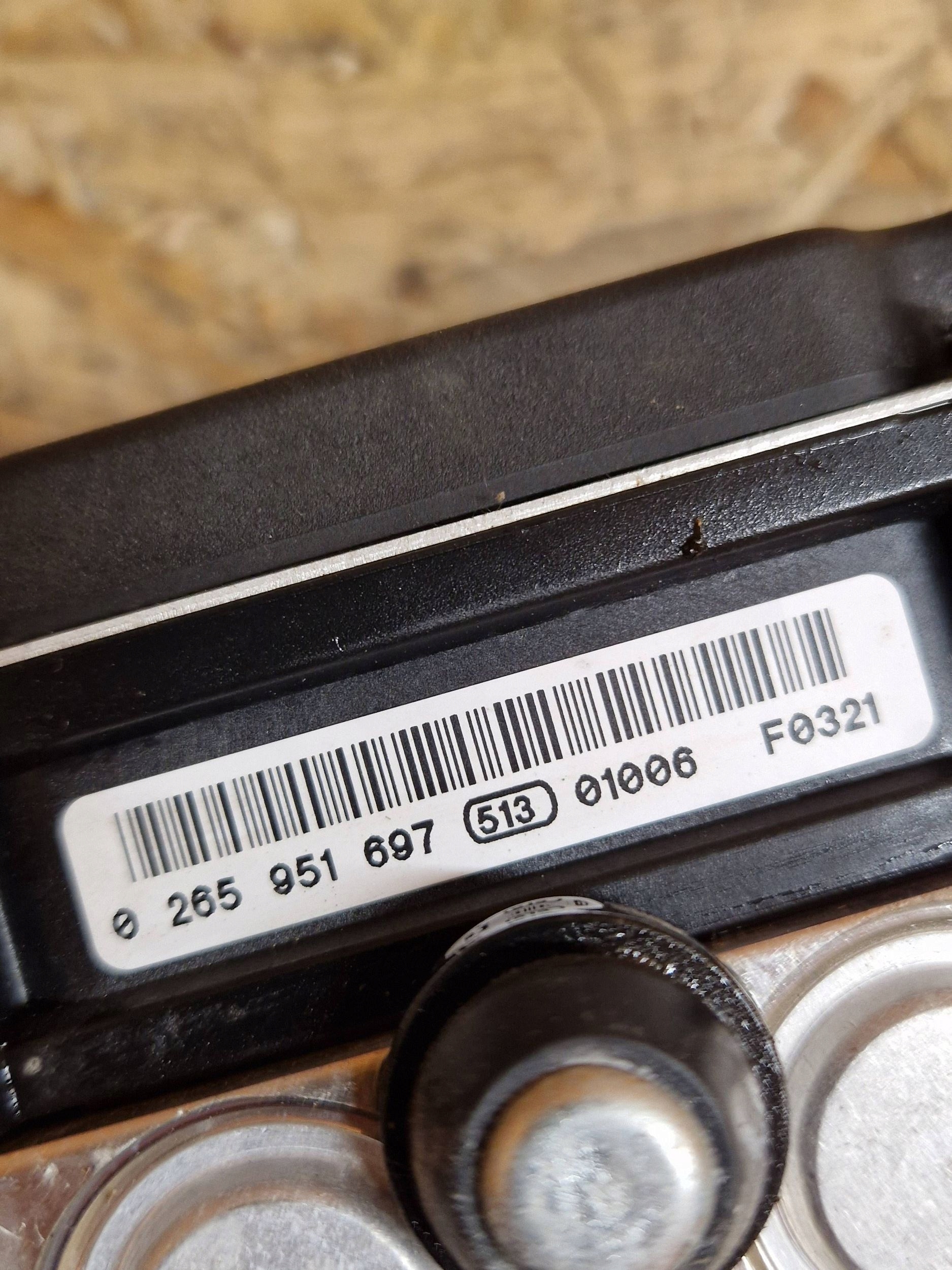 насос ABS INFINITI EX 3.0d 0265951697